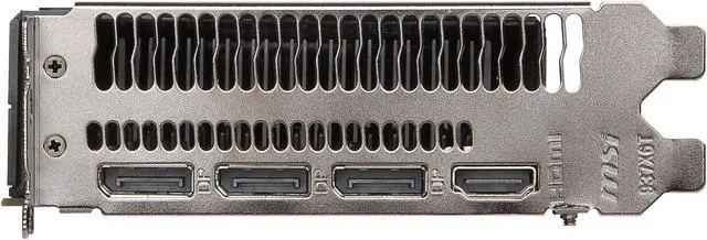 Alt view image 2 of 8 - MSI Radeon RX 480 4GB GDDR5 PCI Express 3.0 x16 CrossFireX Support ATX Graphics Card Radeon RX 480 4G