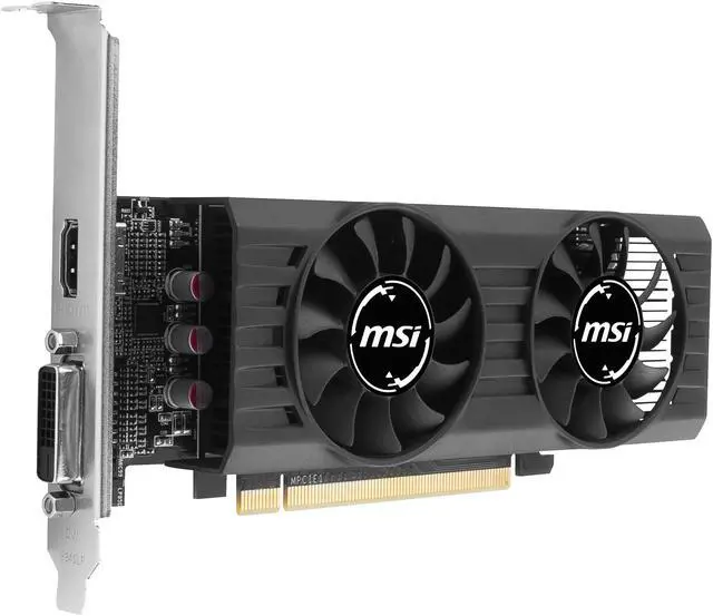 Alt view image 4 of 8 - MSI Radeon RX 460 2GB GDDR5 PCI Express 3.0 x16 CrossFireX Support Low Profile Graphics Card Radeon RX 460 2GT LP
