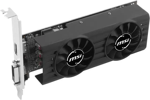 Alt view image 5 of 8 - MSI Radeon RX 460 2GB GDDR5 PCI Express 3.0 x16 CrossFireX Support Low Profile Graphics Card Radeon RX 460 2GT LP