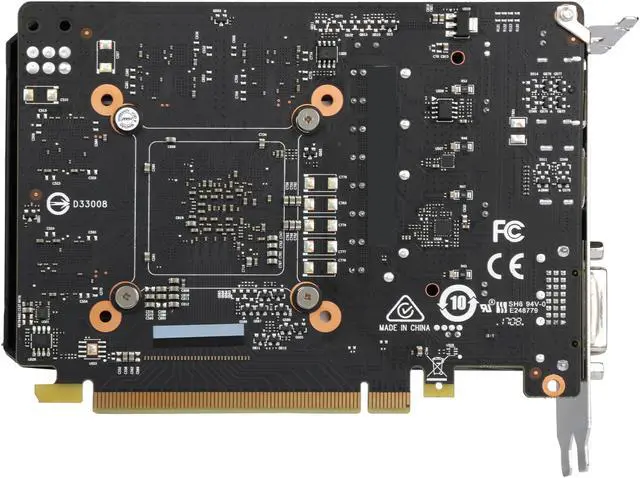 Alt view image 4 of 5 - MSI GeForce GTX 1050 2GB GDDR5 PCI Express 3.0 x16 Graphics Card GTX 1050 AERO ITX 2G OC