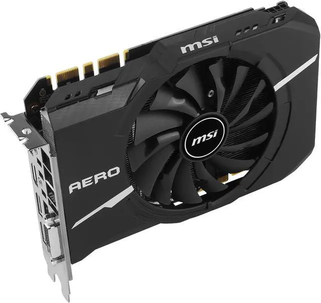 Alt view image 6 of 8 - MSI GeForce GTX 1070 8GB GDDR5 PCI Express 3.0 x16 SLI Support Graphics Card GTX 1070 AERO ITX 8G OC