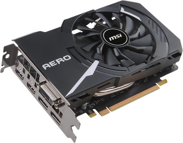 MSI GeForce GTX 1060 Video Card GTX 1060 AERO ITX 6G OC Newegg