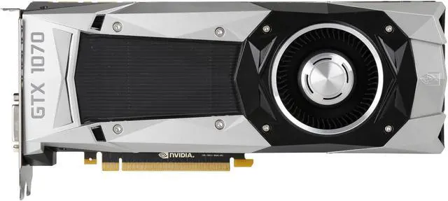 Alt view image 3 of 6 - MSI GeForce GTX 1070 FE 8GB GDDR5 PCI Express 3.0 x16 SLI Support ATX Graphics Card GEFORCE GTX 1070 FOUNDERS EDITION