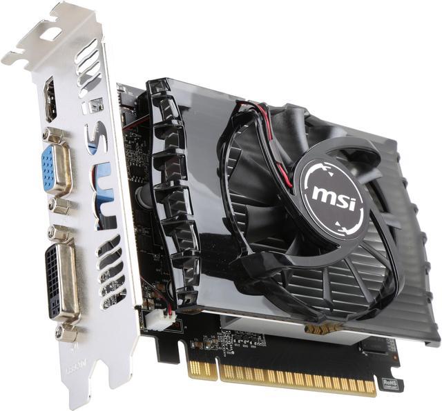 MSI GeForce GT 730 Fermi DDR3 128-bit 2GB DirectX 12 (N730 2GD3V3) 