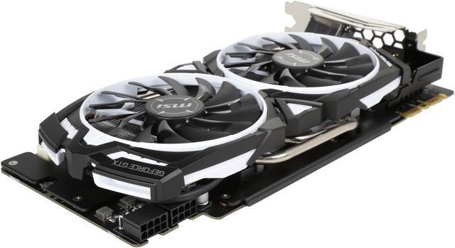 Alt view image 6 of 6 - MSI GeForce GTX 1080 Ti 11GB GDDR5X PCI Express 3.0 x16 SLI Support Graphics Card GeForce GTX 1080 TI ARMOR 11G OC