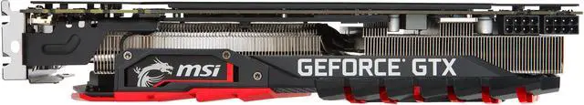 Alt view image 12 of 15 - MSI GeForce GTX 1080 Ti 11GB GDDR5X PCI Express 3.0 x16 SLI Support Graphics Card GTX 1080 Ti GAMING 11G