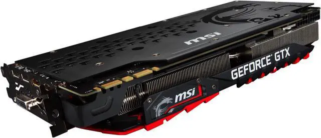 Alt view image 11 of 15 - MSI GeForce GTX 1080 Ti 11GB GDDR5X PCI Express 3.0 x16 SLI Support Graphics Card GTX 1080 Ti GAMING 11G
