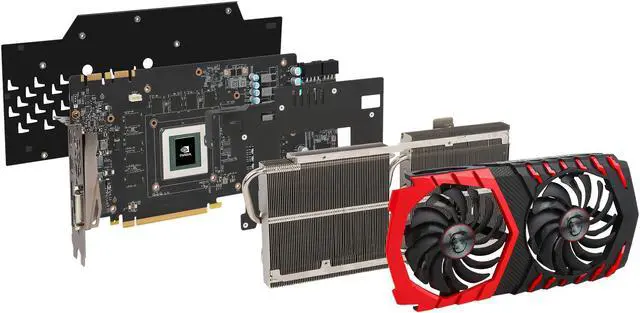 Alt view image 13 of 15 - MSI GeForce GTX 1080 Ti 11GB GDDR5X PCI Express 3.0 x16 SLI Support Graphics Card GTX 1080 Ti GAMING 11G