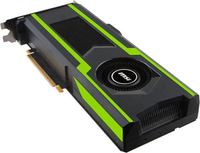 Alt view image 6 of 8 - MSI GeForce GTX 1080 Ti 11GB GDDR5X PCI Express 3.0 x16 SLI Support Graphics Card GTX 1080 Ti AERO 11G OC