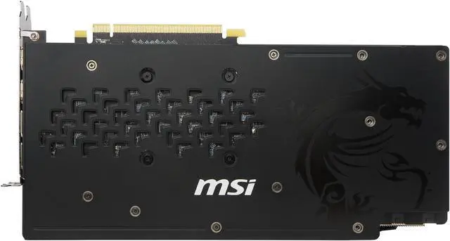 Alt view image 7 of 10 - MSI Radeon RX 580 8GB GDDR5 PCI Express x16 CrossFireX Support Graphics Card RX 580 GAMING X+ 8G