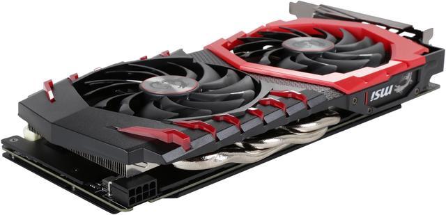 Alt view image 6 of 6 - MSI Radeon RX 580 8GB GDDR5 PCI Express x16 CrossFireX Support Graphics Card RX 580 GAMING X 8G