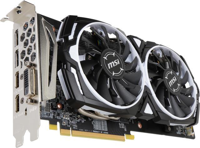 MSI Radeon RX 580 Video Card RX 580 ARMOR 8G OC Newegg