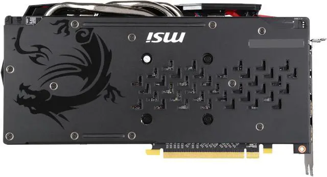 Alt view image 4 of 6 - MSI Radeon RX 580 4GB GDDR5 PCI Express x16 CrossFireX Support Graphics Card RX 580 GAMING X 4G