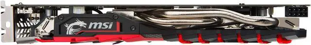Alt view image 8 of 15 - MSI Radeon RX 570 4GB GDDR5 PCI Express x16 CrossFireX Support ATX Graphics Card RX 570 GAMING X 4G