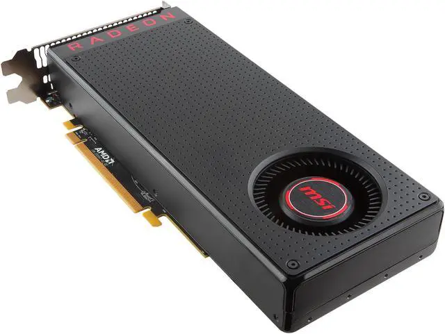 Alt view image 4 of 6 - MSI Radeon RX 580 8GB GDDR5 PCI Express x16 CrossFireX Support Graphics Card RX 580 8G