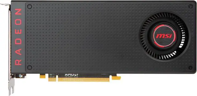 Alt view image 2 of 6 - MSI Radeon RX 580 8GB GDDR5 PCI Express x16 CrossFireX Support Graphics Card RX 580 8G