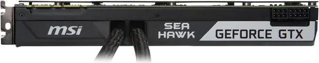 Alt view image 9 of 11 - MSI GeForce GTX 1080 Ti 11GB GDDR5X PCI Express 3.0 x16 SLI Support Graphics Card GTX 1080 TI SEA HAWK