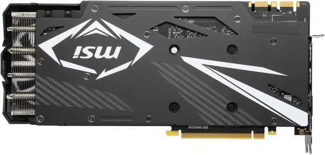 Alt view image 4 of 6 - MSI GeForce GTX 1080 Ti 11GB GDDR5X PCI Express 3.0 x16 SLI Support Graphics Card GTX 1080 Ti DUKE 11G OC