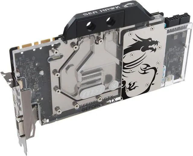 Alt view image 4 of 13 - MSI GeForce GTX 1080 Ti 11GB GDDR5X PCI Express 3.0 x16 SLI Support Graphics Card GTX 1080 Ti SEA HAWK EK X