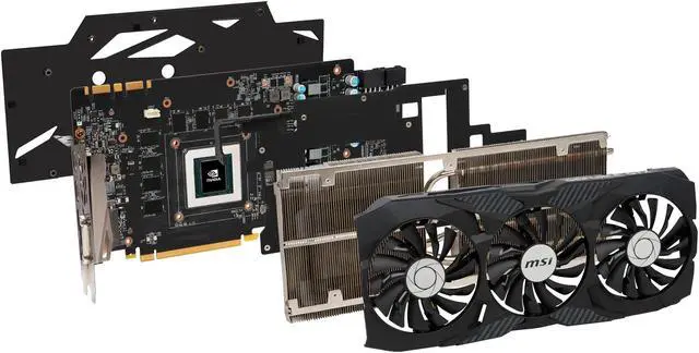 Alt view image 9 of 11 - MSI GeForce GTX 1080 Ti 11GB GDDR5X PCI Express 3.0 x16 SLI Support Plug-in Card Graphics Card GTX 1080 TI DUKE 11G
