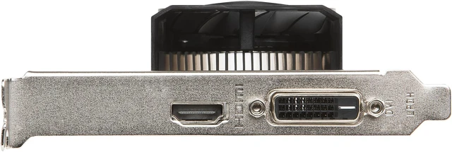 Alt view image 2 of 9 - MSI Radeon RX 550 2GB GDDR5 PCI Express x16 (uses x8) Low Profile Graphics Card RX 550 2GT LP OC
