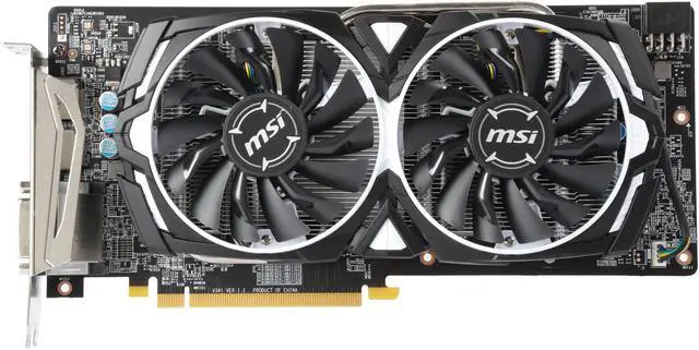 Refurbished: MSI Radeon RX 480 Graphics Card RADEON RX 480 ARMOR 8G OC ...