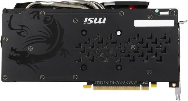 Alt view image 4 of 6 - MSI Radeon RX 480 4GB GDDR5 PCI Express 3.0 x16 ATX Graphics Card Radeon RX 480 GAMING X 4G