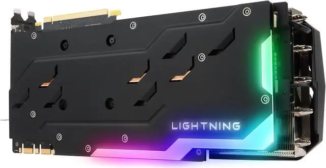 Alt view image 11 of 14 - MSI GeForce GTX 1080 Ti LIGHTNING Z 11GB 352-Bit GDDR5X PCI Express 3.0 x16 HDCP Ready SLI Support Video Card