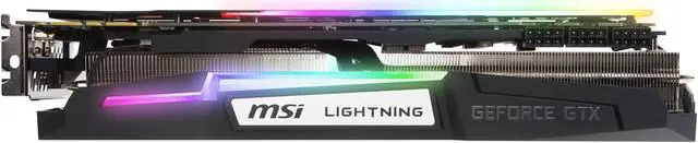 Alt view image 5 of 14 - MSI GeForce GTX 1080 Ti LIGHTNING Z 11GB 352-Bit GDDR5X PCI Express 3.0 x16 HDCP Ready SLI Support Video Card
