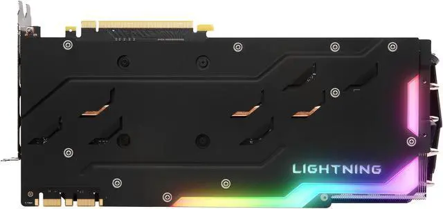 Alt view image 10 of 14 - MSI GeForce GTX 1080 Ti LIGHTNING Z 11GB 352-Bit GDDR5X PCI Express 3.0 x16 HDCP Ready SLI Support Video Card