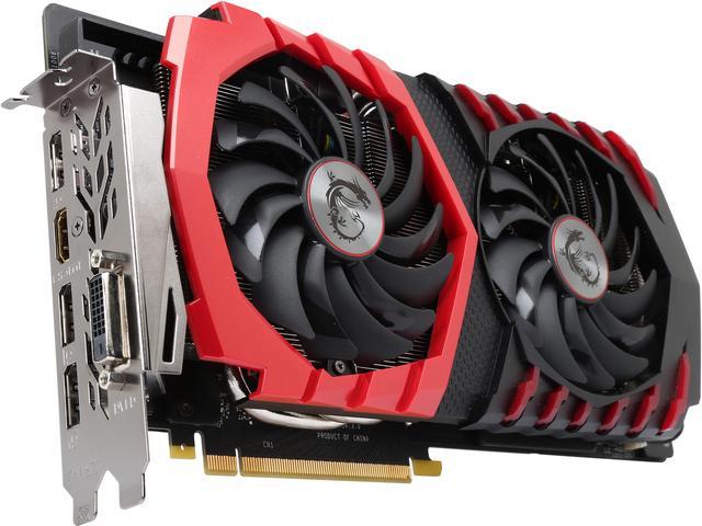 Refurbished: MSI GeForce GTX 1060 Video Card GTX 1060 GAMING X 6G