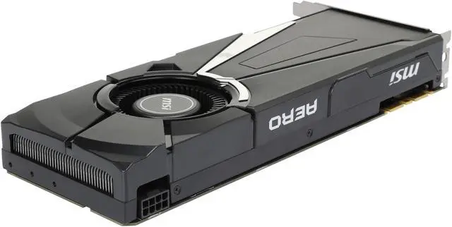Alt view image 5 of 6 - MSI GeForce GTX 1070 8GB GDDR5 PCI Express 3.0 x16 SLI Support ATX Graphics Card GTX 1070 AERO 8G