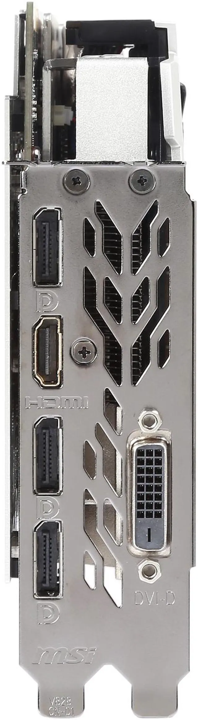 Alt view image 2 of 6 - MSI GeForce GTX 1070 8GB GDDR5 PCI Express 3.0 x16 SLI Support ATX Graphics Card GTX 1070 Quick Silver 8G OC