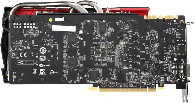 Alt view image 4 of 6 - MSI GeForce GTX 970 4GB GDDR5 SLI Support ATX Graphics Card GTX 970 GAMING 4G LE