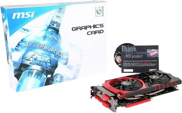 Alt view image 6 of 6 - MSI GeForce GTX 970 4GB GDDR5 SLI Support ATX Graphics Card GTX 970 GAMING 4G LE