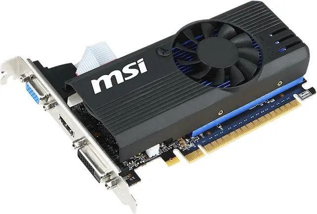Main image of MSI GeForce GT 730 2GB GDDR5 PCI Express 2.0 x16 Low Profile Graphics Card N730K-2GD5LP/OC