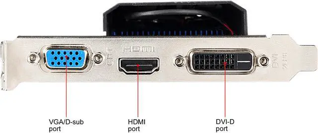Alt view image 4 of 4 - MSI GeForce GT 730 2GB GDDR5 PCI Express 2.0 x16 Low Profile Graphics Card N730K-2GD5LP/OC