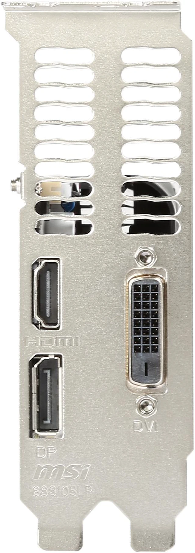 Alt view image 2 of 5 - MSI GeForce GTX 1050 Ti 4GB GDDR5 PCI Express 3.0 x16 Low Profile Graphics Card MSI-GTX1050Ti4GTLP-RFB
