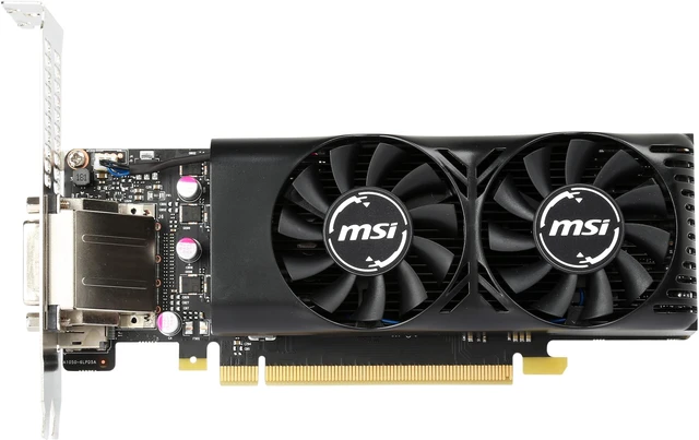 Alt view image 3 of 5 - MSI GeForce GTX 1050 Ti 4GB GDDR5 PCI Express 3.0 x16 Low Profile Graphics Card MSI-GTX1050Ti4GTLP-RFB