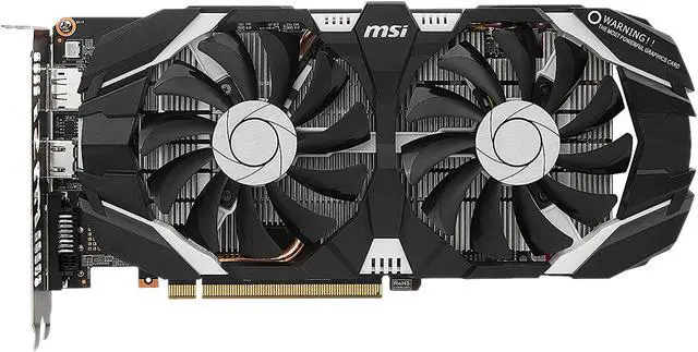 Alt view image 3 of 5 - MSI GeForce GTX 1060 6GB GDDR5 PCI Express 3.0 x16 Graphics Card MSI-GeForceGTX10606GTOC-RFB