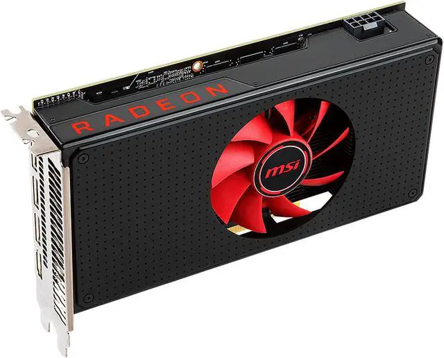 Alt view image 3 of 5 - MSI Radeon RX 580 8GB GDDR5 PCI Express x16 CrossFireX Support Graphics Card Radeon RX 580 8G V1