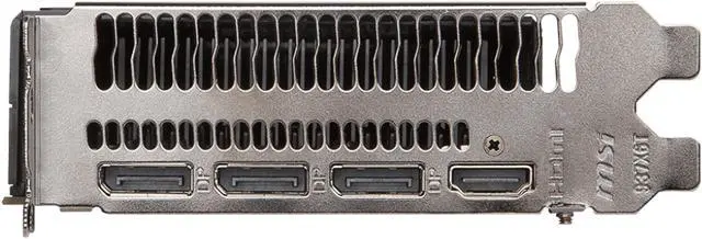 Alt view image 4 of 5 - MSI Radeon RX 580 8GB GDDR5 PCI Express x16 CrossFireX Support Graphics Card Radeon RX 580 8G V1