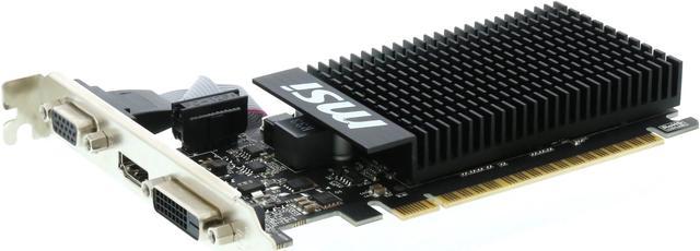 MSI GeForce GT 710 Low Profile Graphics Card GT 710 2GD5 LP B&H
