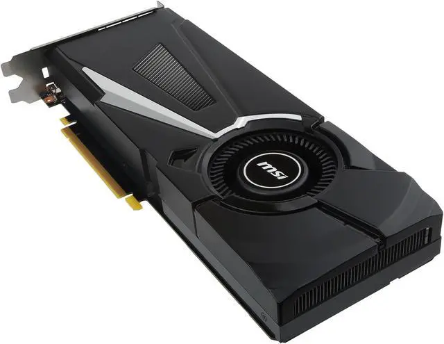 Alt view image 5 of 9 - MSI GeForce GTX 1070 Ti 8GB GDDR5 PCI Express 3.0 x16 SLI Support ATX Graphics Card GTX 1070 Ti AERO 8G