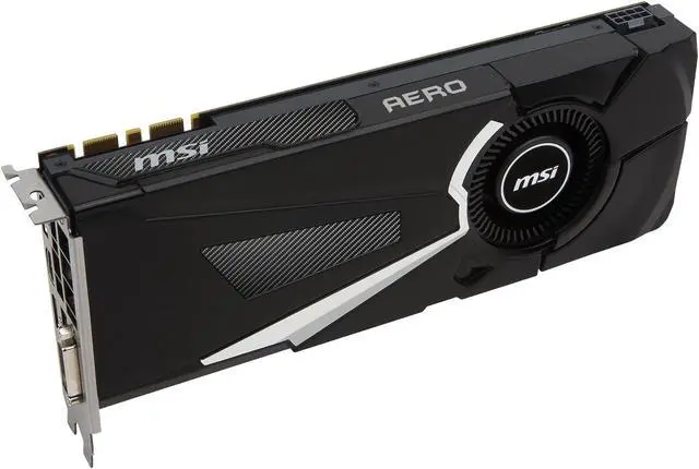 Alt view image 6 of 9 - MSI GeForce GTX 1070 Ti 8GB GDDR5 PCI Express 3.0 x16 SLI Support ATX Graphics Card GTX 1070 Ti AERO 8G