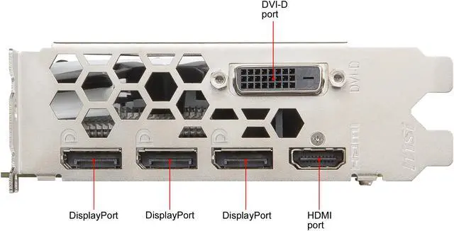 Alt view image 8 of 10 - MSI Radeon RX 570 8GB GDDR5 PCI Express x16 CrossFireX Support ATX Graphics Card RX 570 ARMOR 8G OC