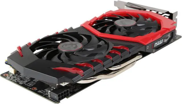 Alt view image 6 of 6 - MSI Radeon RX 570 8GB GDDR5 PCI Express x16 CrossFireX Support ATX Graphics Card RX 570 GAMING X 8G