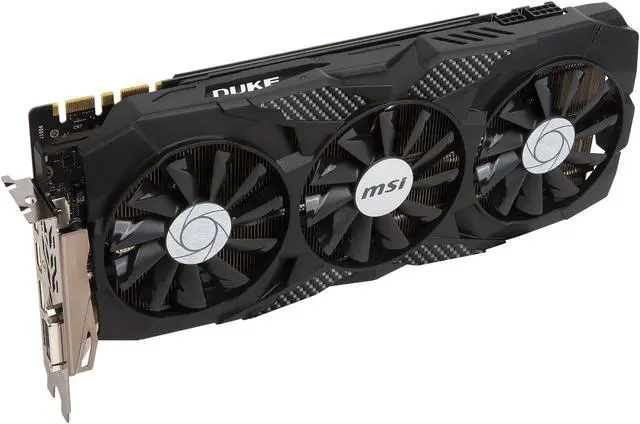 Alt view image 4 of 8 - MSI GeForce GTX 1070 Ti 8GB GDDR5 PCI Express 3.0 x16 SLI Support Graphics Card GTX 1070 Ti DUKE 8G