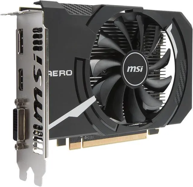 Alt view image 4 of 7 - MSI Radeon RX 560 2GB GDDR5 PCI Express x16 CrossFireX Support Graphics Card RX 560 AERO ITX 2G OC