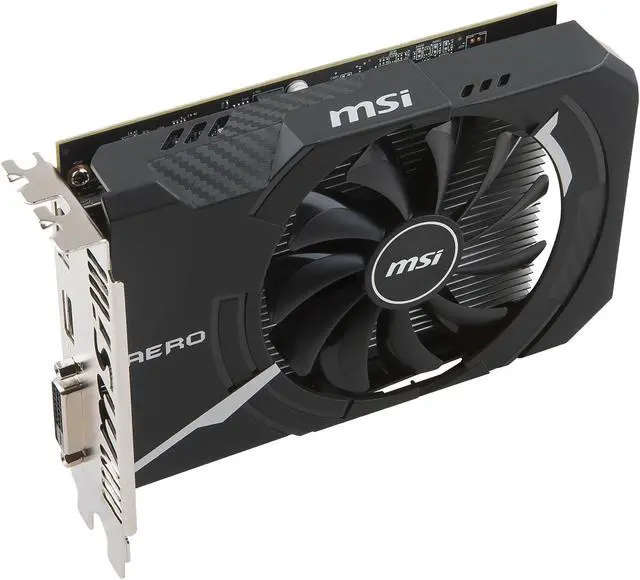 Alt view image 5 of 7 - MSI Radeon RX 560 2GB GDDR5 PCI Express x16 CrossFireX Support Graphics Card RX 560 AERO ITX 2G OC